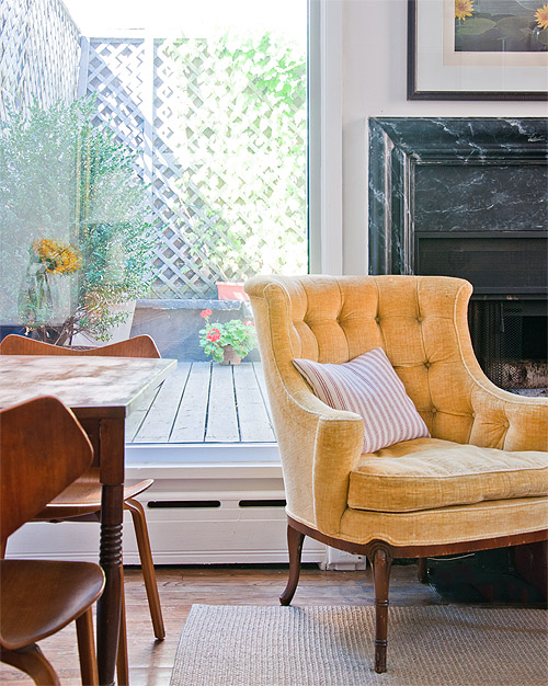 Preciosa terraza desde el salón / beutiful terrace from the living room