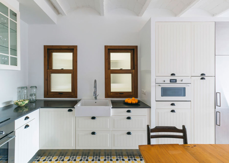 Detalle de la cocina.